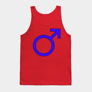 Male Gender symbol Tank Top